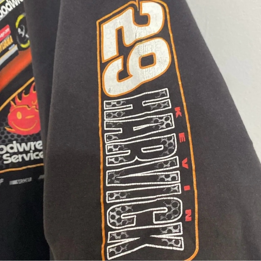 VINTAGE KEVIN HARVICK NASCAR #29 Winners Circle Black Long Sleeve Large - Picture 8 of 14